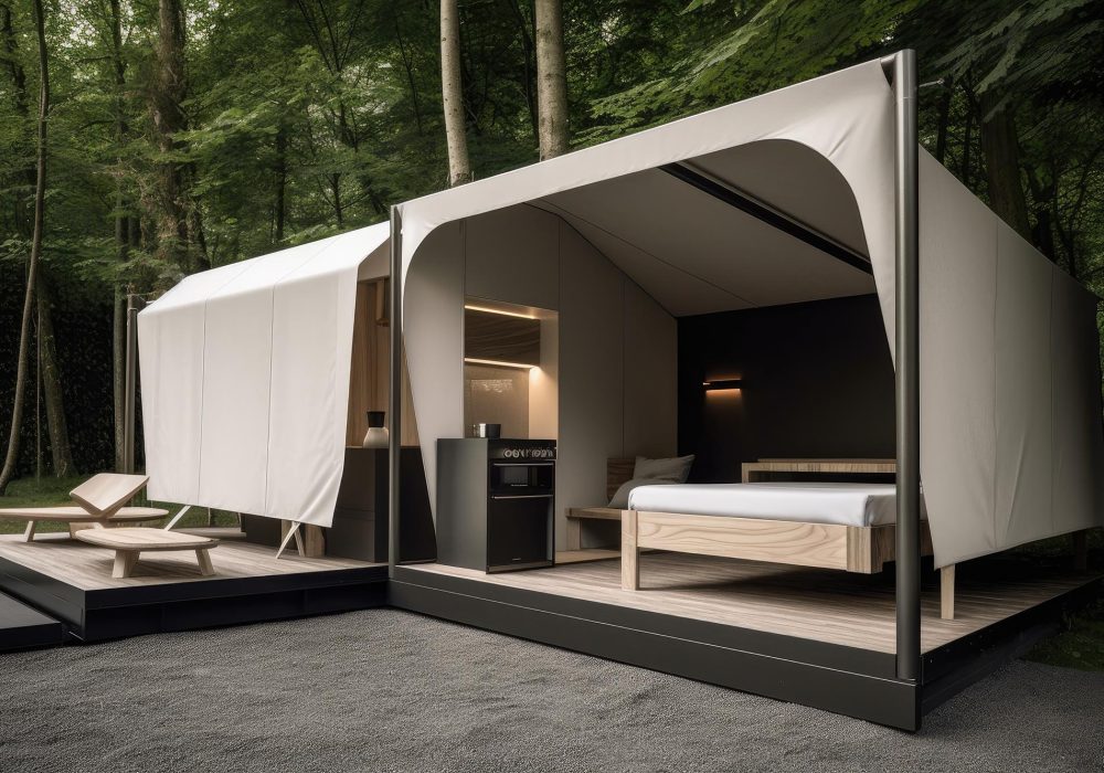 modern-campsite-with-sleek-minimalist-design-clean-lines-created-with-generative-ai